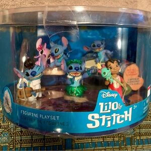 Disney Lilo & Stitch Action Figure Set - Blue and Green